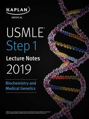 cover image of USMLE Step 1 Lecture Notes 2019